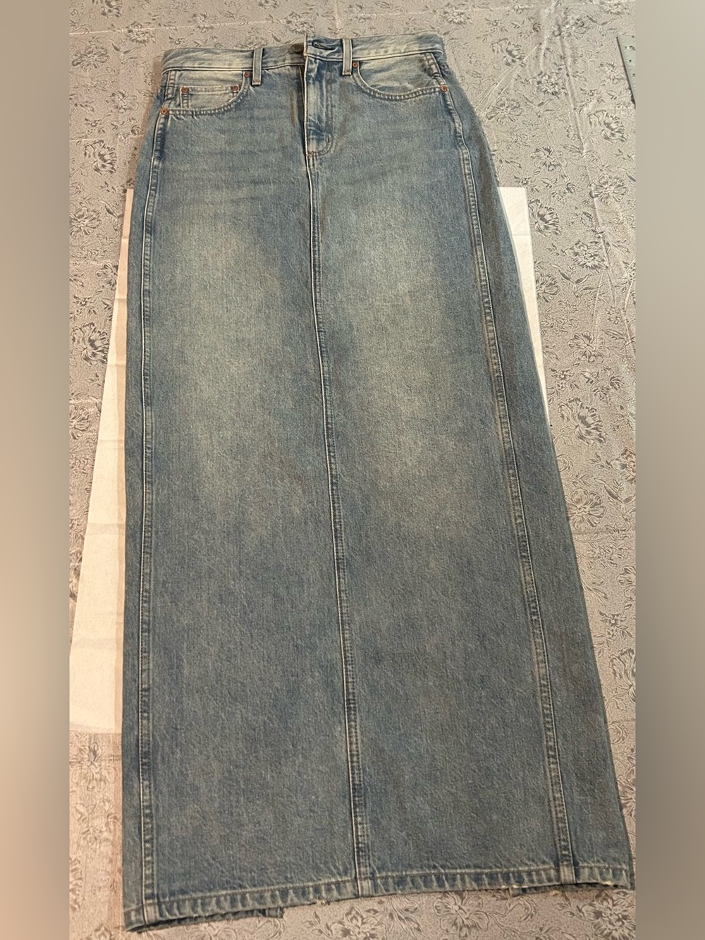 NWOT ARITZIA  Denim Forum The '90s Vintage Maxi Denim